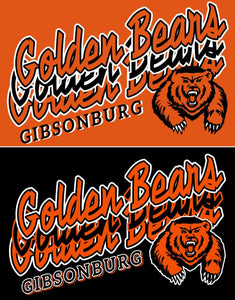 Gibsonburg (GBAS38) Design on Optional Apparel