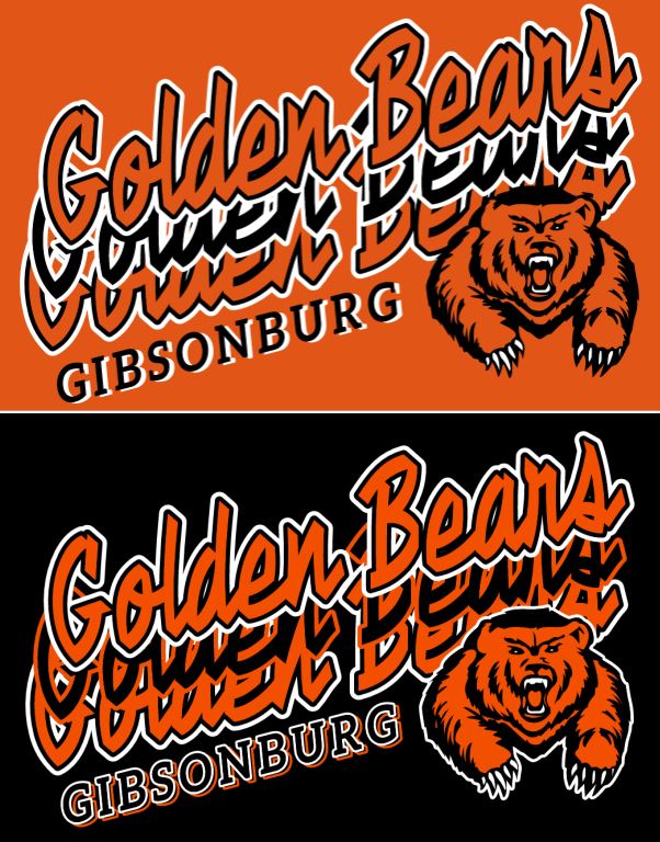 Gibsonburg (GBAS38) Design on Optional Apparel