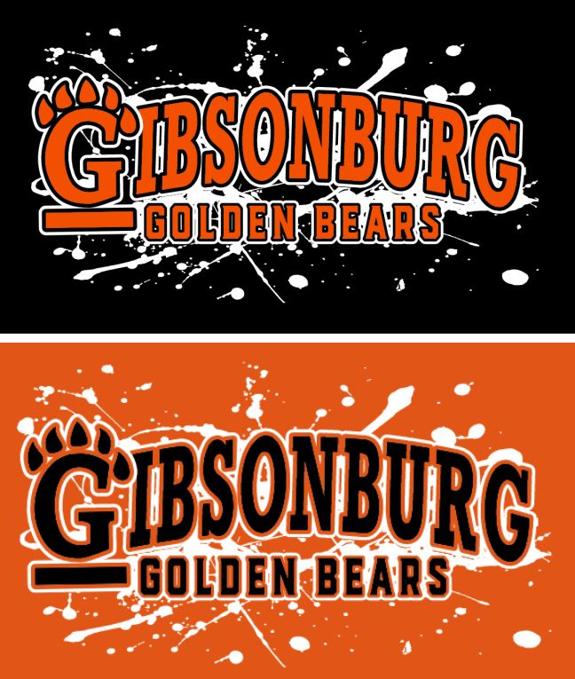 Gibsonburg (GBAS41) Design on Optional Apparel
