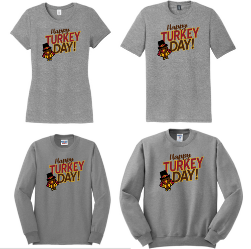 Happy Turkey Day Thanksgiving Apparel