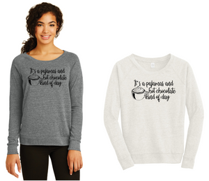 It's a Pajama and Hot Chocolate Kind of Day Shirt, Winter Shirt, Pajama Shirt, Women's Shirt, Kid's Shirt
