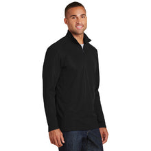 K806 Men's or Ladies' Port Authority Pinpoint Mesh 1/2-Zip- Gibsonburg Staff