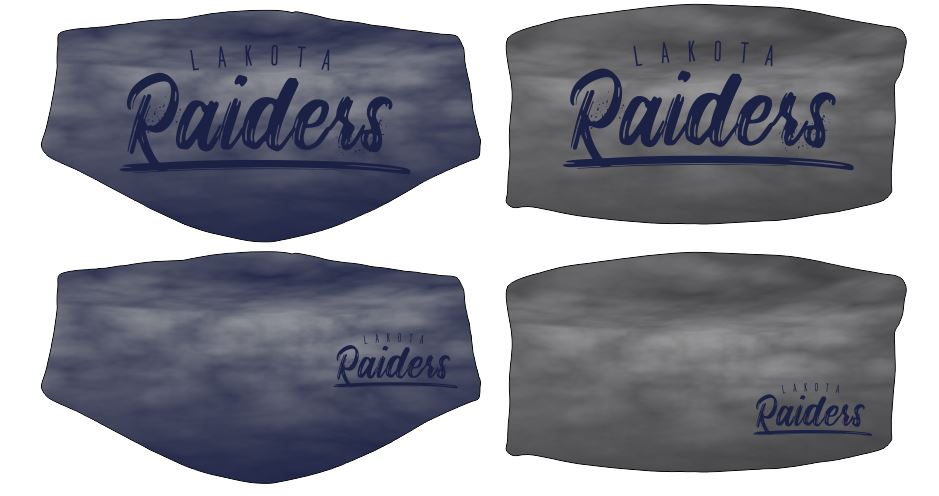 Lakota Clouds Face Mask with RAS-59