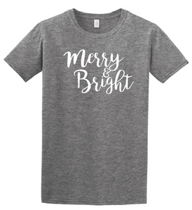 Merry & Bright Gildan Softstyle T-Shirt