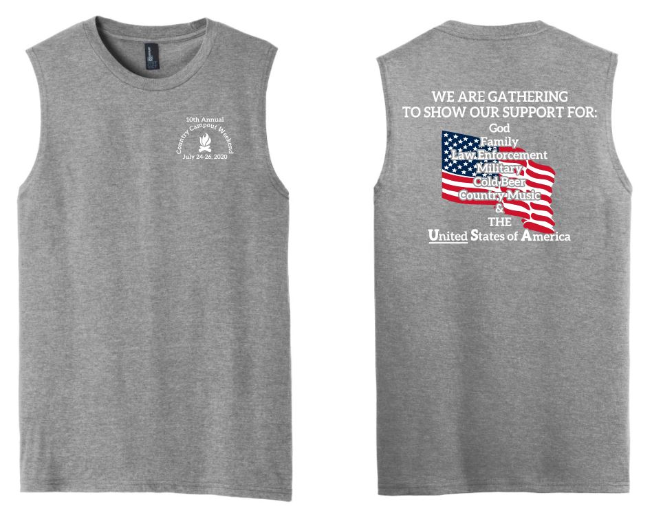 Country Campout Weekend Tank/Sleeveless Options