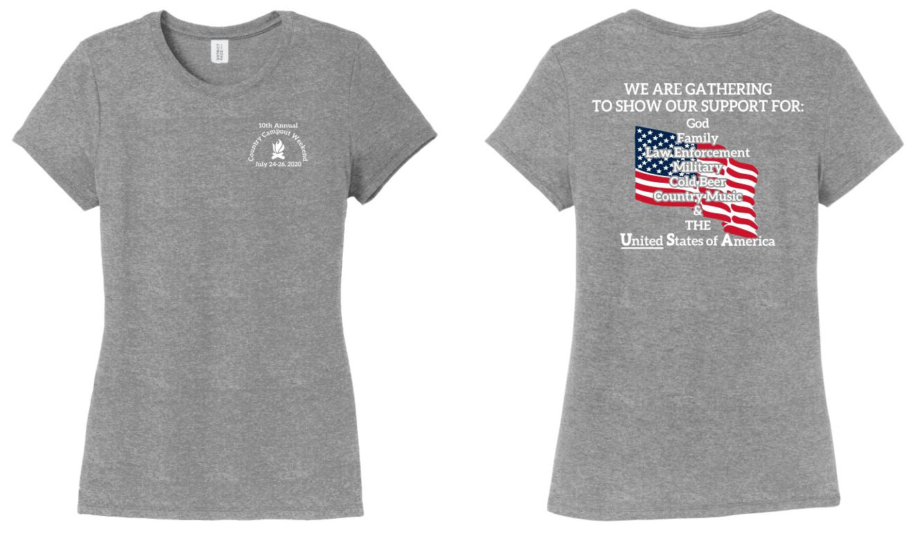 Country Campout Weekend T-Shirt Options