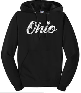 Ohio Hooded Sweatshirt, State Hooded Sweatshirt, Hooded Sweatshirt