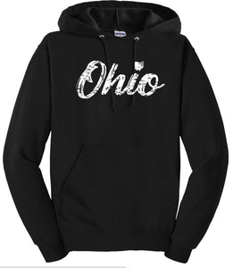 Hooded Sweatshirt with Ohio Design
