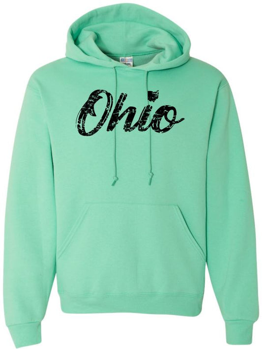 Ohio Hooded Sweatshirt, State Hooded Sweatshirt, Hooded Sweatshirt