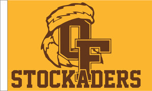 PRESALE!  Old Fort Stockaders 3' x 5' Double Sided Outdoor Flag