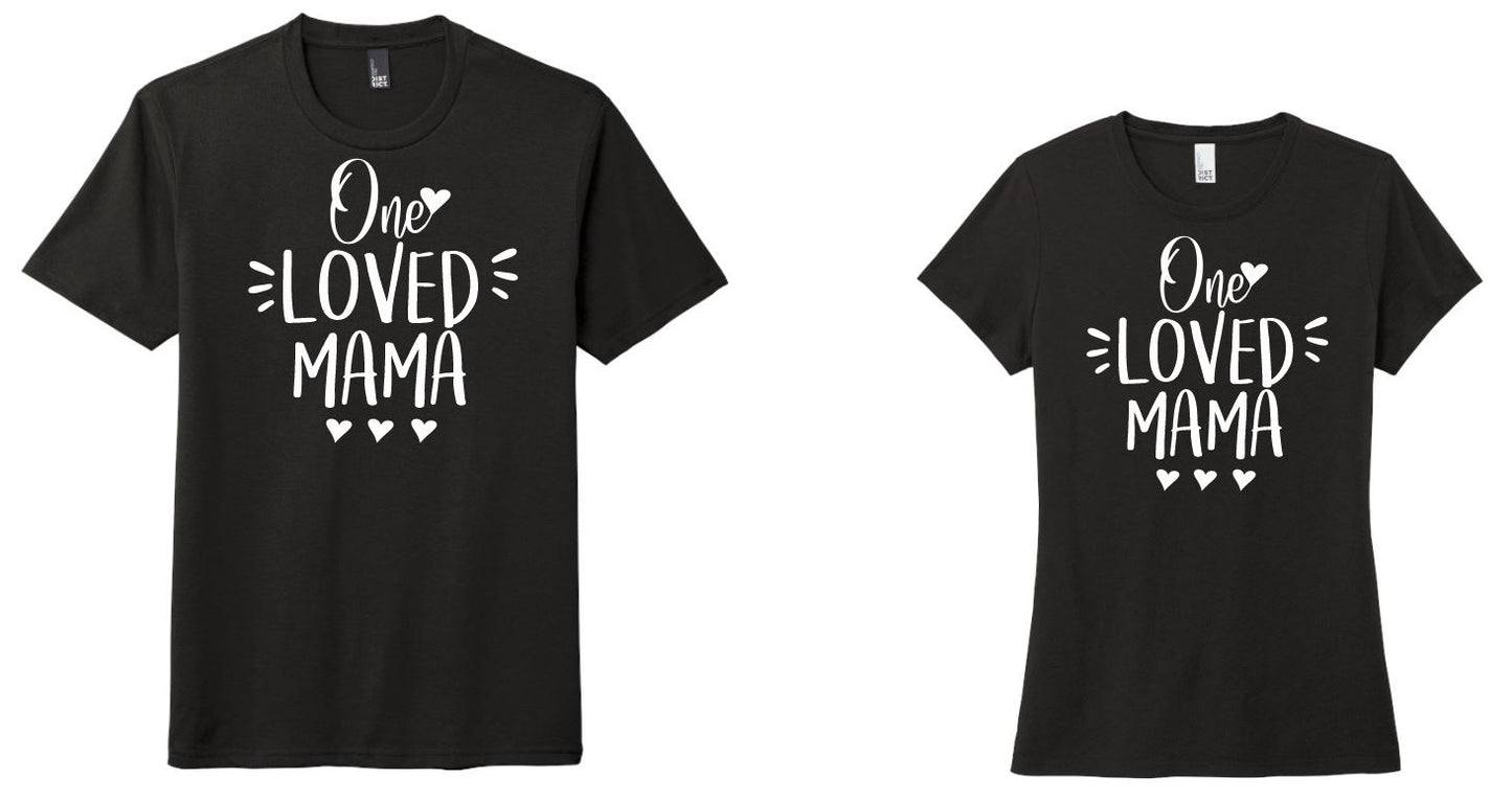 One Loved Mama/Nana Shirt, Mother's Day Shirt, Valentine's Day Shirt, Women's Shirt