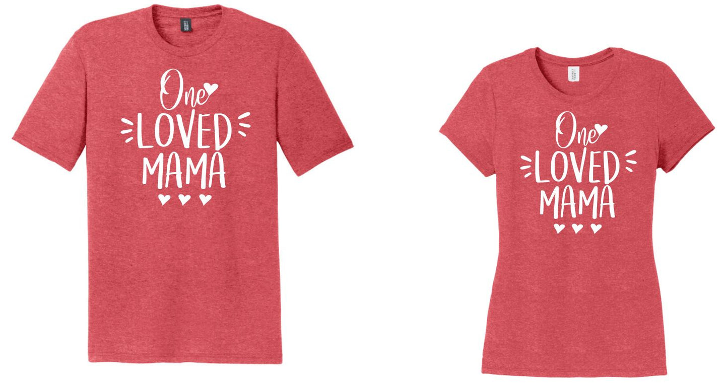 One Loved Mama/Nana Shirt, Mother's Day Shirt, Valentine's Day Shirt, Women's Shirt