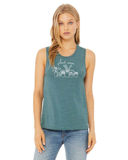 Plant Mom Muscle Tank, Plant Muscle Tank, Succulents Muscle Tank, Women's Muscle Tank, Houseplants Muscle Tank