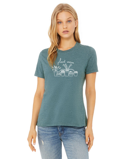 Plant Mom Shirt, Plant Shirt, Succulents Shirt, Women's Shirt, Houseplants Shirt