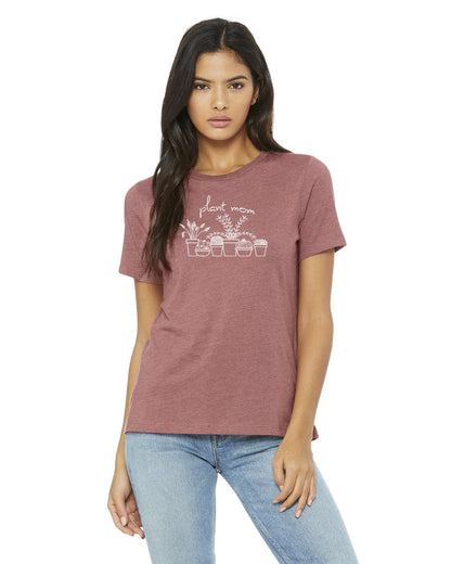 Plant Mom Shirt, Plant Shirt, Succulents Shirt, Women's Shirt, Houseplants Shirt