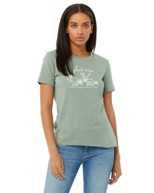 Plant Mom Shirt, Plant Shirt, Succulents Shirt, Women's Shirt, Houseplants Shirt