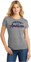 Proud To Be An American Tri-Blend T-Shirt (DM130, DM130L)