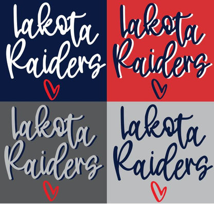Lakota (RAS-57) Design on Optional Apparel