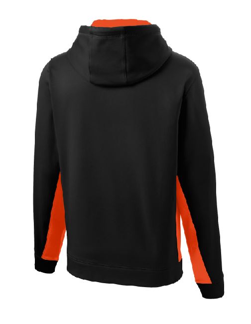 Gibsonburg Recreation Baseball Sport-Tek® Sport-Wick® Fleece Colorblock Hooded Pullover (ST235) UCM
