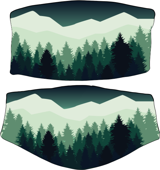 Take me to the Trees Face Mask