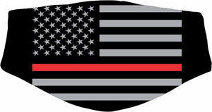Thin Red Line Face Covering