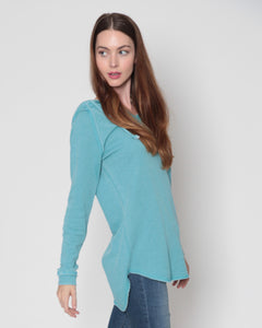 Vintage Washed Women's Tunic Hoodie