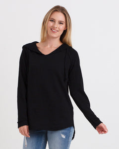 Vintage Washed Women's Tunic Hoodie