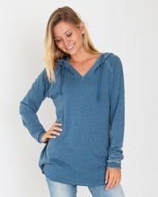 Vintage Washed Women's Tunic Hoodie