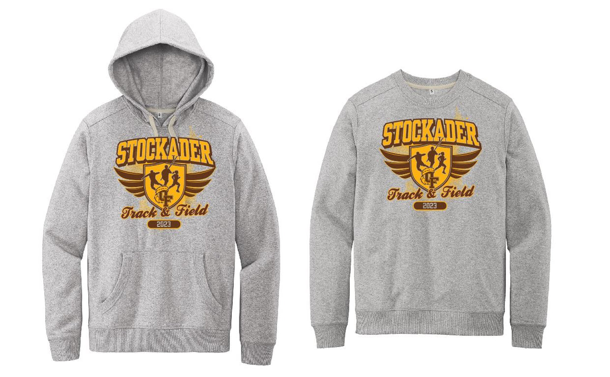 2023 Old Fort Track District® Re-Fleece™ Crewneck (DT8104) or Hooded Sweatshirt (DT8100)