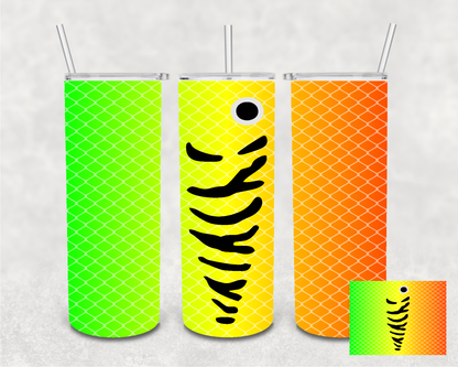 20 Skinny Straight Tumbler- Fishing Lure- Lots of Color Options!