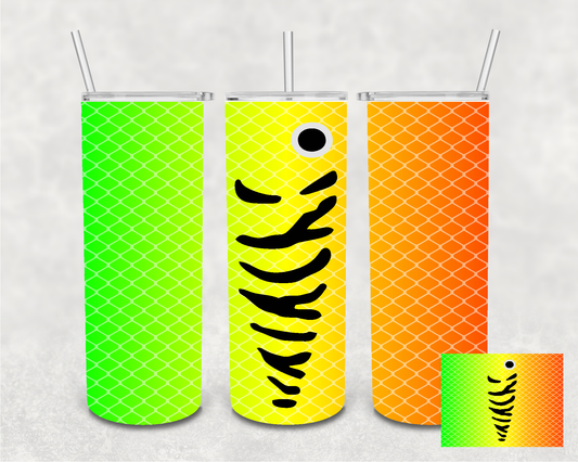 20 Skinny Straight Tumbler- Fishing Lure- Lots of Color Options!