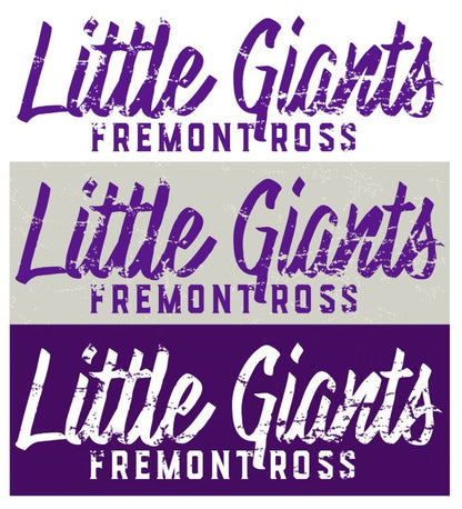 Fremont Ross (FRAS-35) Design on Optional Apparel