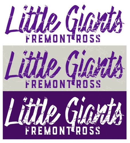 Fremont Ross (FRAS35) Design on Optional Apparel