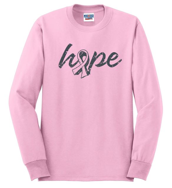 Hope - Breast Cancer Basic Long Sleeve Shirt