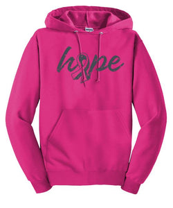 Hope - Breast Cancer Hooded Sweatshirt