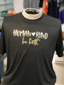 Human-Kind Be Both Tri-Blend soft t-shirt