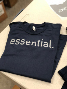 Essential. Tri-Blend soft t-shirt- Choice of Print Color