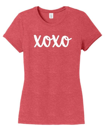 XOXO Shirt, Valentine's Day Shirt, Womens Shirt, Kids Shirt