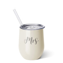 Swig 12oz Stemless Wine Cup Mr. and Mrs.