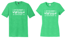 I'm Dreaming of a Wine Christmas Tri-Blend T-Shirt